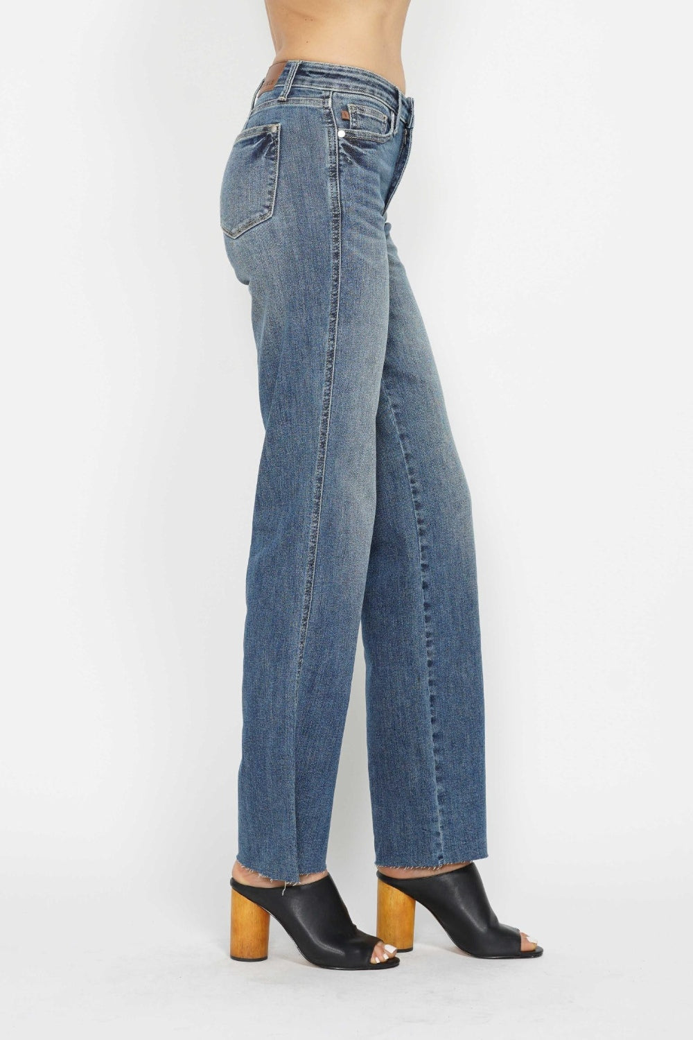 Hazel Blues® | Judy Blue Tummy Control Straight Jeans