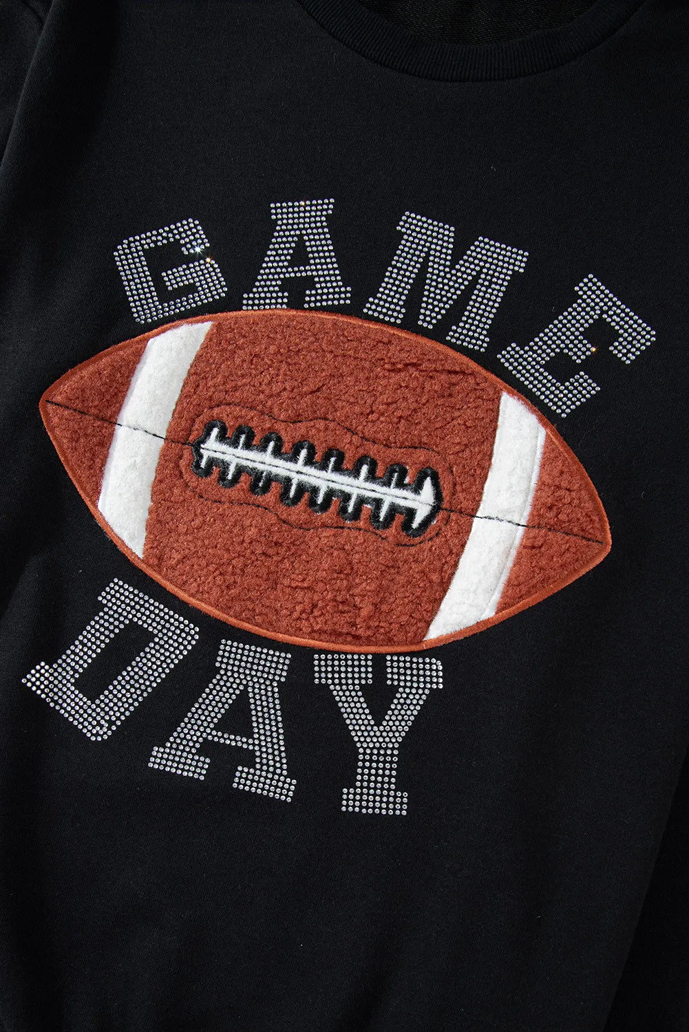Hazel Blues® | GAME DAY Football Round Neck Long Sleeve Top and Shorts Set