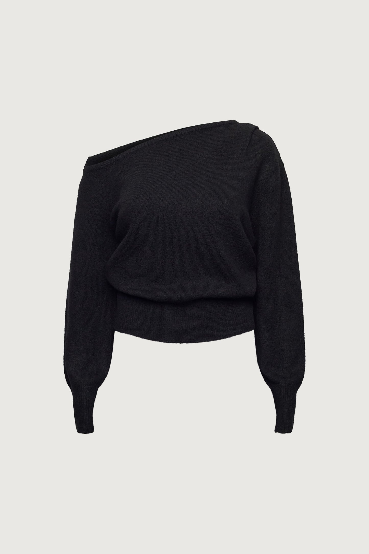 OFF SHOULDER SWEATER