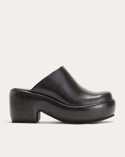 The Puffa Clog | Black