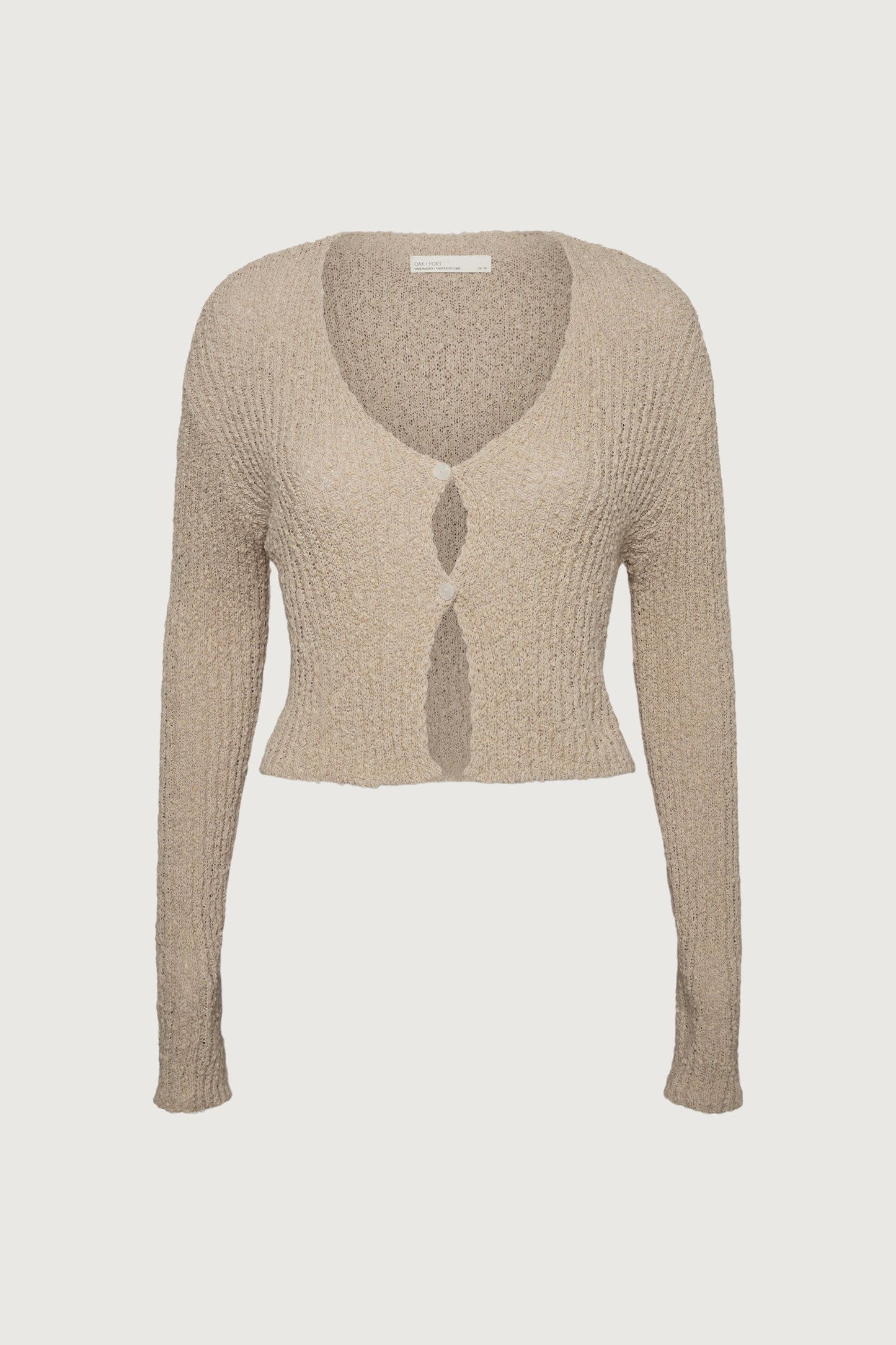 LIGHTWEIGHT KNIT CARDIGAN