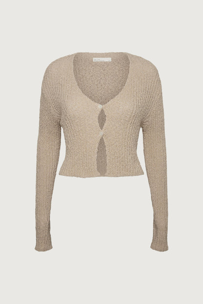 LIGHTWEIGHT KNIT CARDIGAN