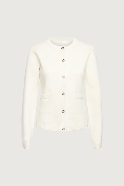 BUTTON UP CARDIGAN WITH POCKETS