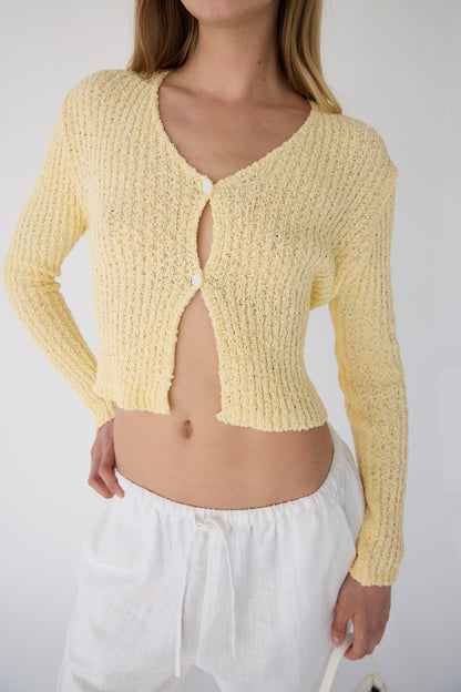 LIGHTWEIGHT KNIT CARDIGAN