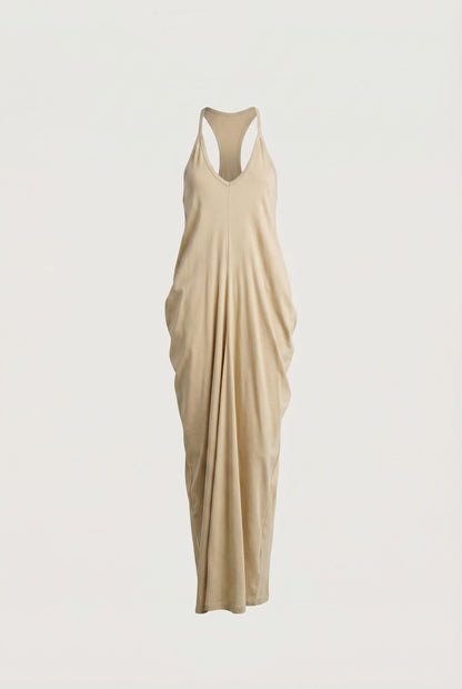 HALTER NECK MAXI DRESS