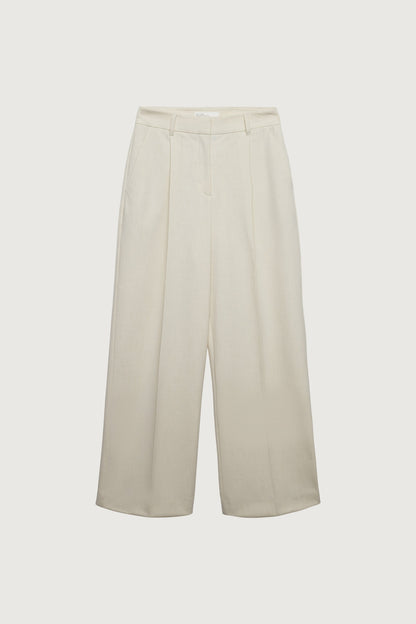 HIGH-RISE STRAIGHT LEG TROUSER
