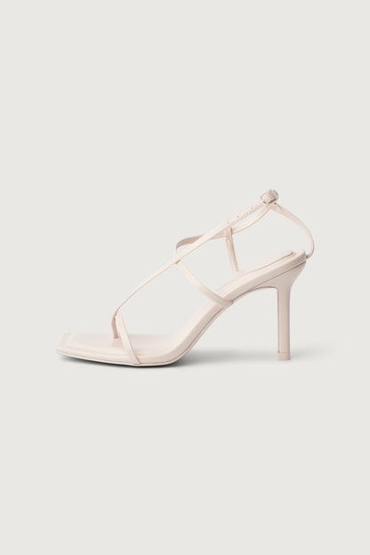 THIN STRAP HEELED SANDALS