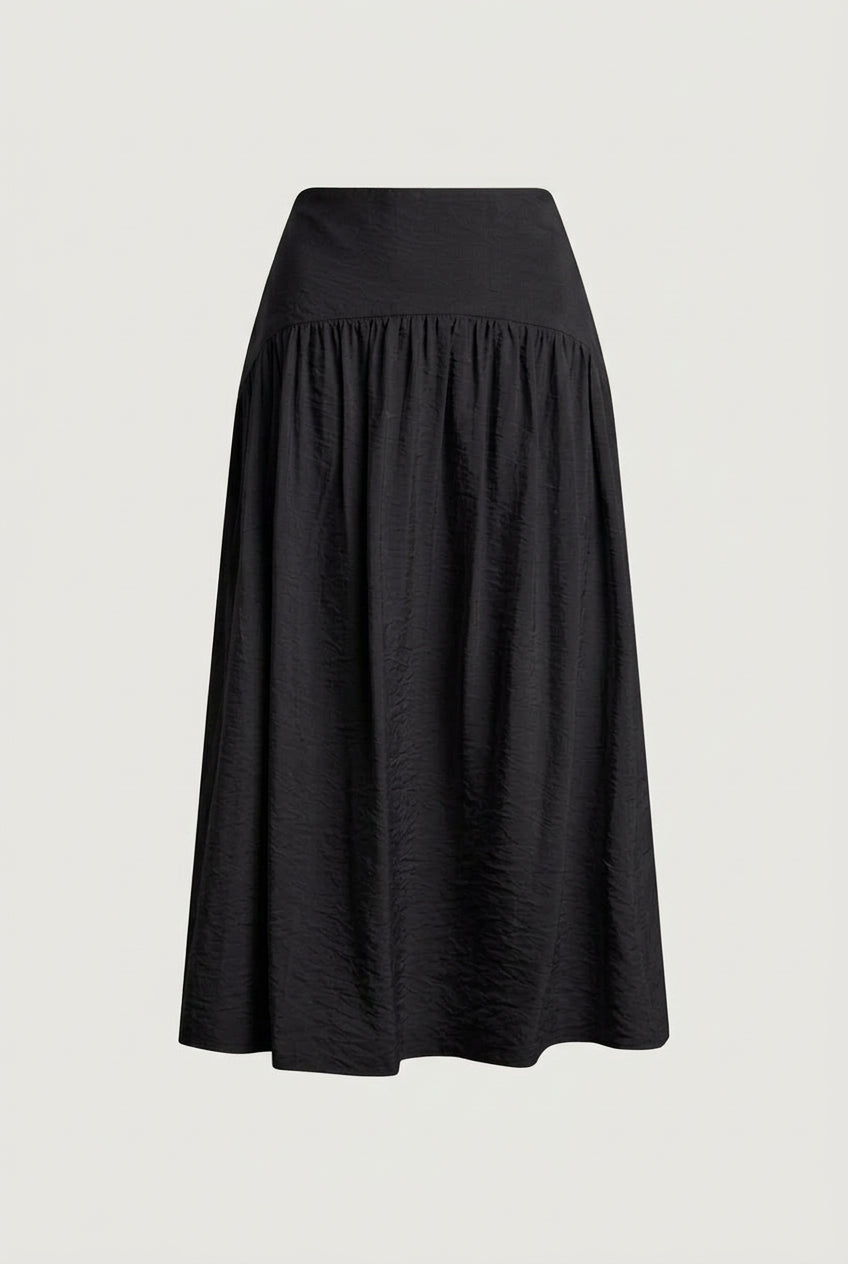 LIGHTWEIGHT MIDI SKIRT