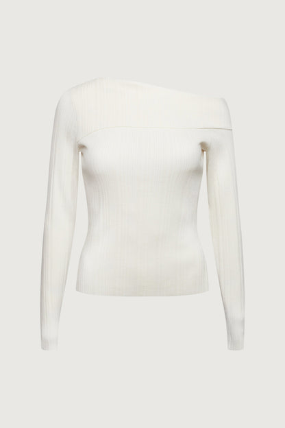 OFF THE SHOULDER LONG SLEEVE TOP