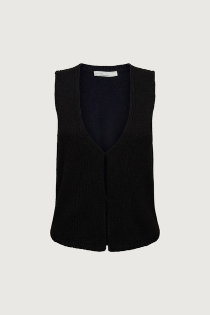 OPEN FRONT KNIT TANK