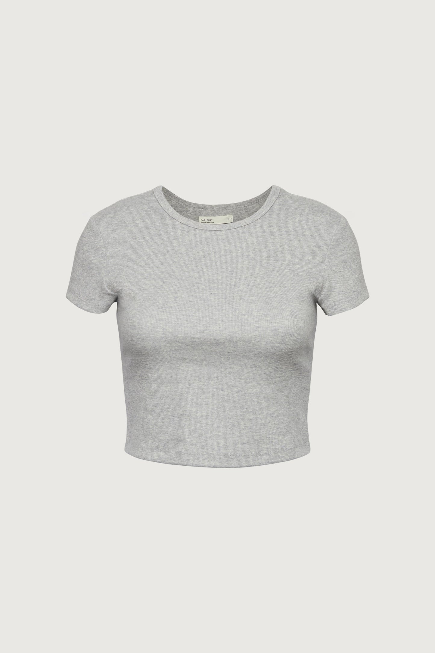 CAP SLEEVE CROPPED T-SHIRT