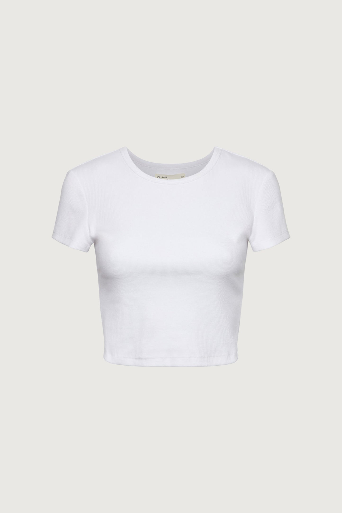 CAP SLEEVE CROPPED T-SHIRT
