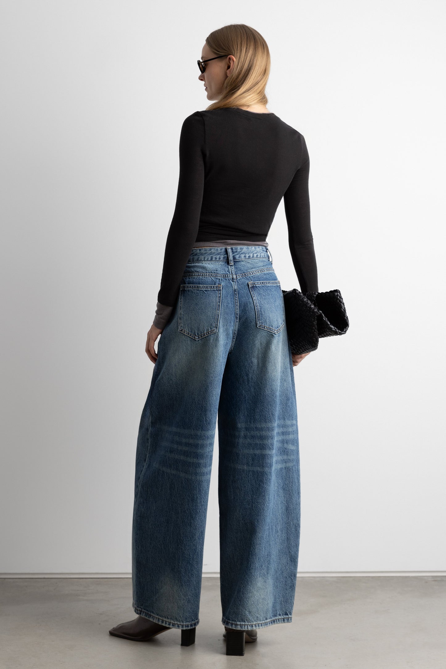 LAYERED EFFECT LONG SLEEVE TOP