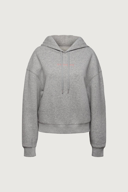 FLEECE STUDIO BOW GRAPHIC HOODIE