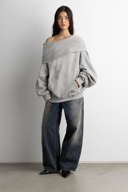 SLOUCHY OVERSIZED HOODIE