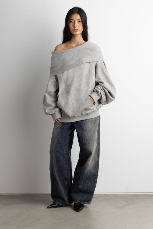 SLOUCHY OVERSIZED HOODIE