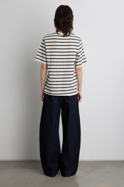 STRIPED COTTON T-SHIRT