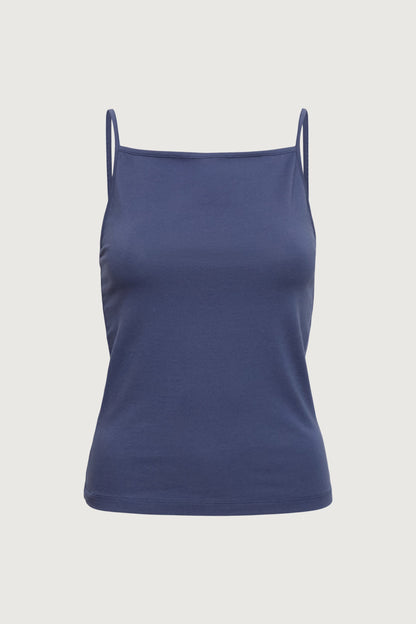 HIGH NECKLINE TANK TOP