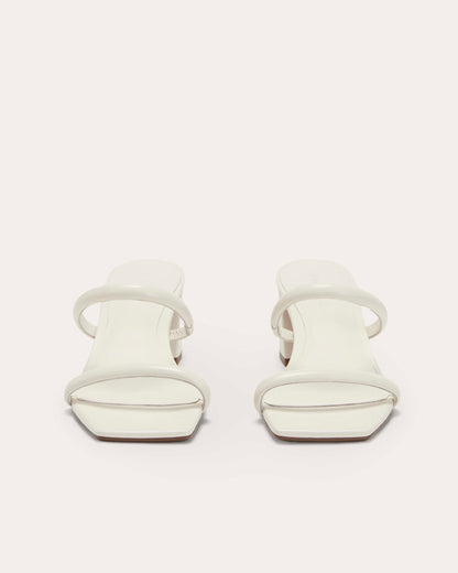 The Double Strap Heel | Canvas